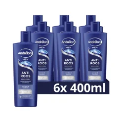 6x Andrélon Shampoo Anti-roos For Men 400 ml