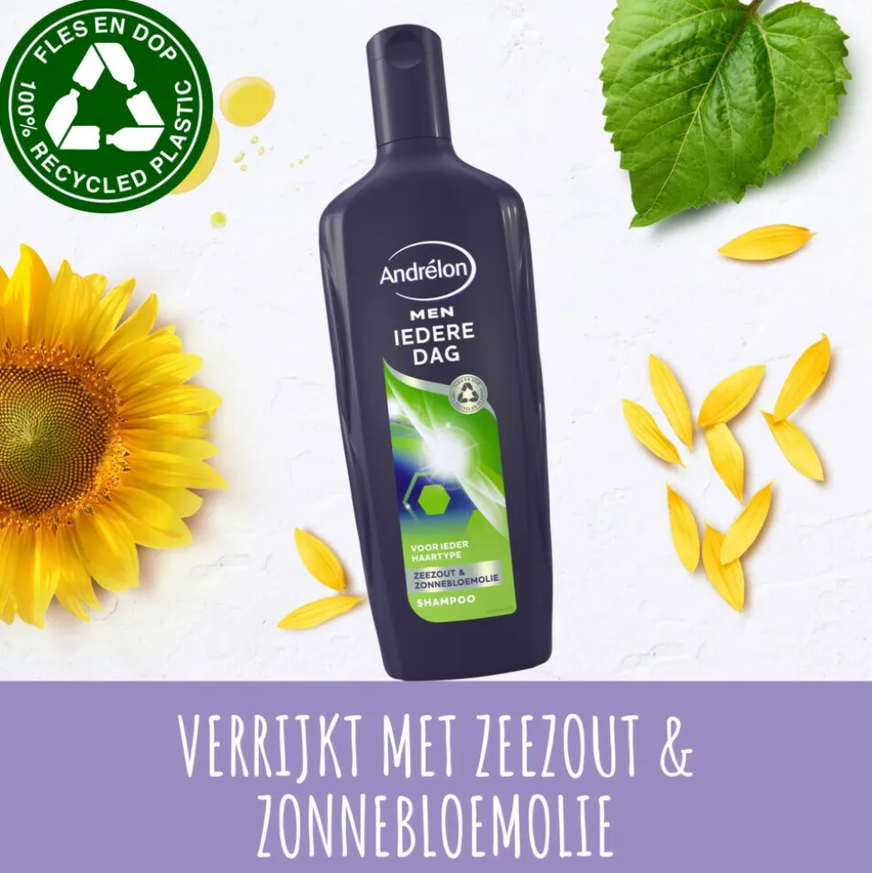 6x Andrélon Shampoo Iedere Dag For Men 300 ml
