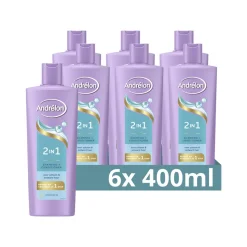 6x Andrélon Shampoo 2-in-1 400 ml