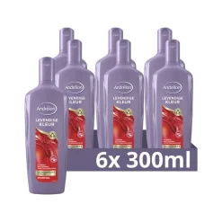 6x Andrélon Shampoo Levendige Kleur 300 ml