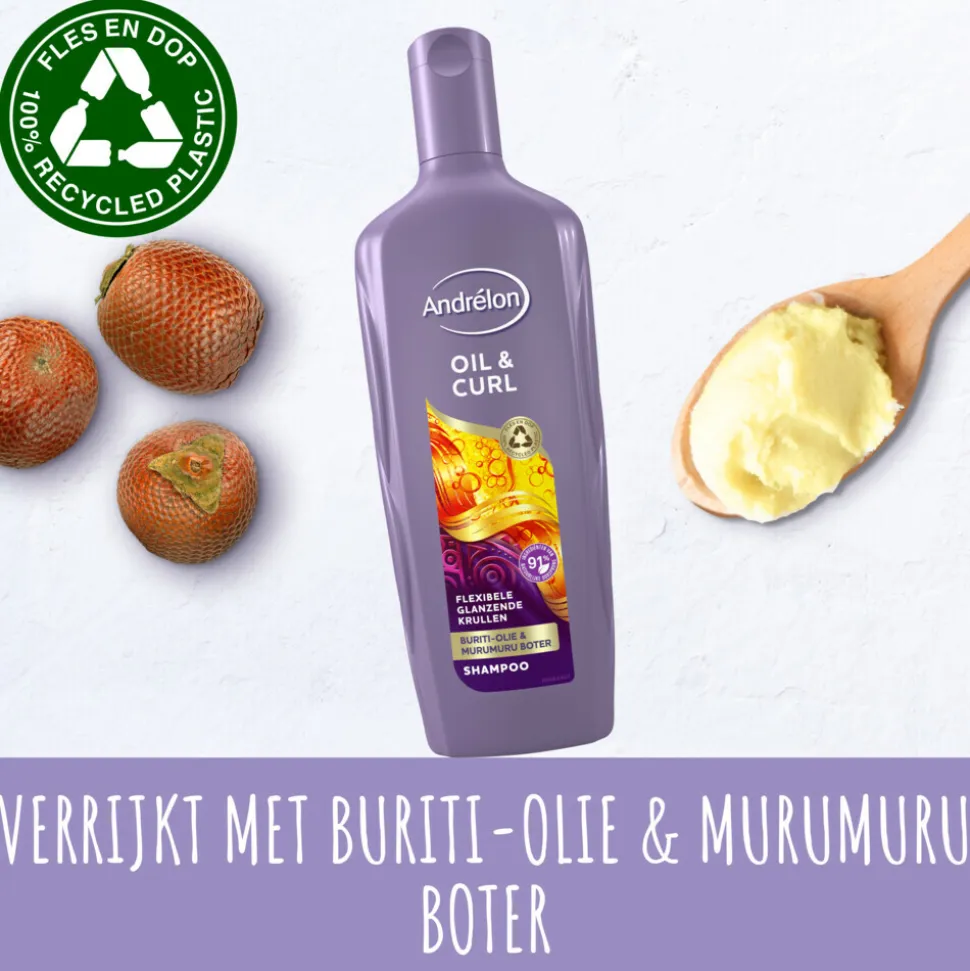 6x Andrélon Shampoo Oil & Curl 300 ml