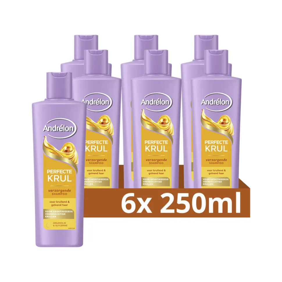 6x Andrélon Shampoo Perfecte Krul 250 ml
