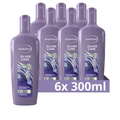 6x Andrélon Shampoo Zilver Care 300 ml