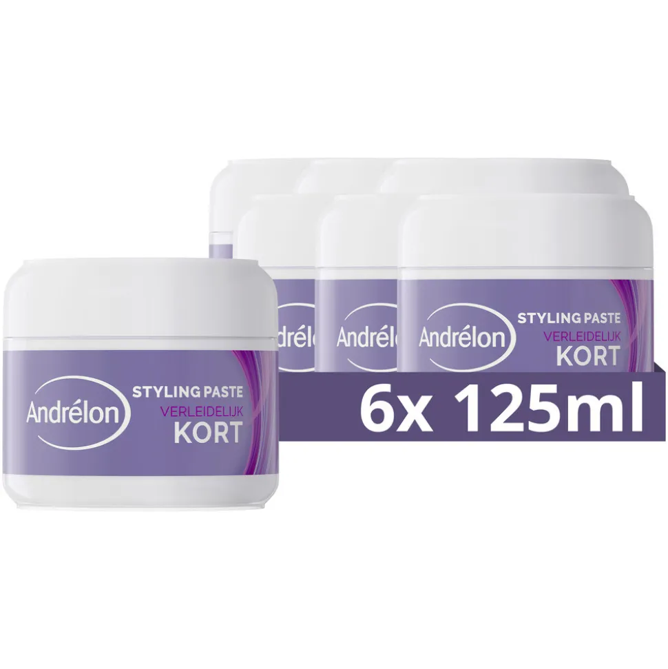 6x Andrélon Shaper Paste Verleidelijk Kort 125 ml