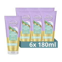 6x Andrélon WOW Masker Kokos Volume Boost 180 ml