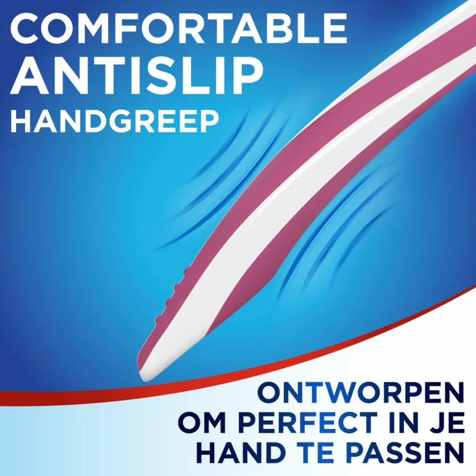 2x Aquafresh Tandenborstel Clean & Flex Medium 3 stuks
