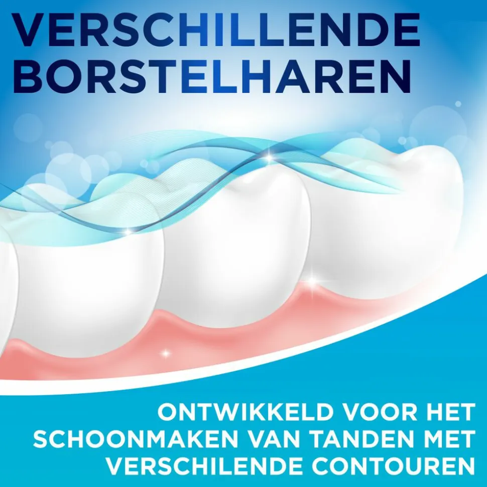 3x Aquafresh Tandenborstel Clean Control Medium