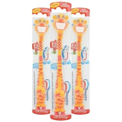 3x Aquafresh Tandenborstel Eerste Tandjes Soft Stage 2
