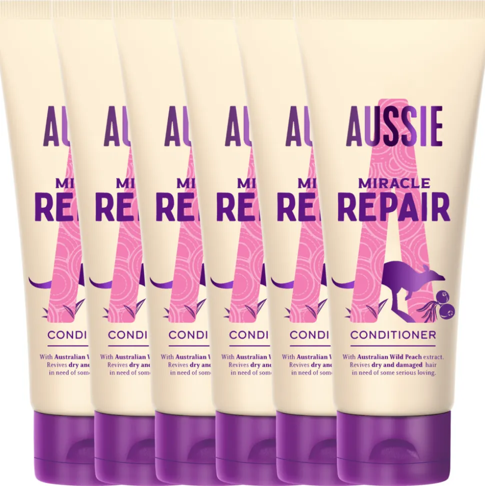 6x Aussie Conditioner Repair Miracle 200 ml