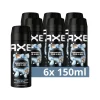 6x Axe Deodorant Bodyspray Anarchy for Him 150 ml