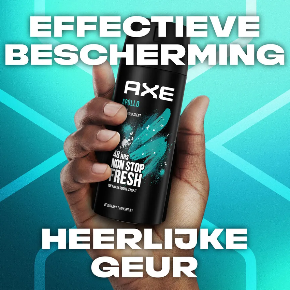 6x Axe Deodorant Bodyspray Apollo 150 ml