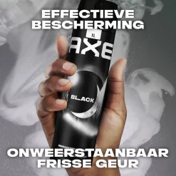 6x Axe Deodorant Bodyspray Black 200 ml