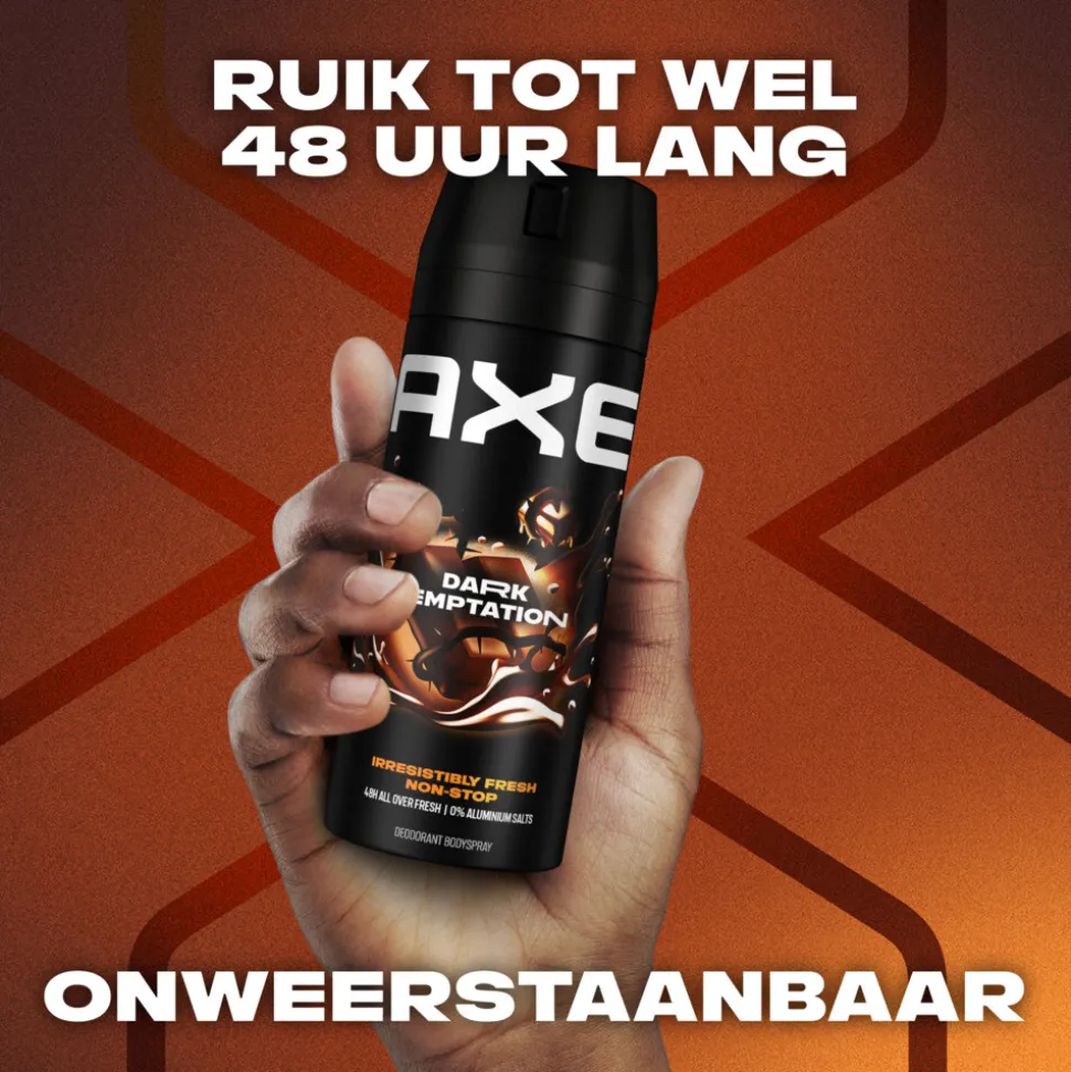 6x Axe Deodorant Bodyspray Dark Temptation 150 ml