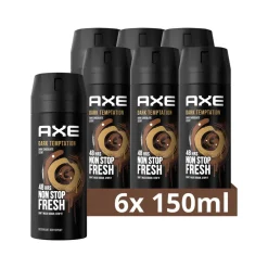 6x Axe Deodorant Bodyspray Dark Temptation 150 ml