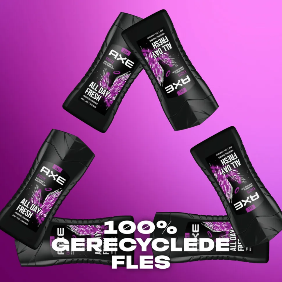6x Axe Douchegel Excite 250 ml