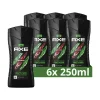 6x Axe 3-in-1 Douchegel Africa 250 ml