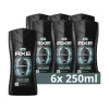 6x Axe 3-in-1 Douchegel Apollo 250 ml