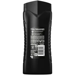 6x Axe 3-in-1 Douchegel XL Black 400 ml