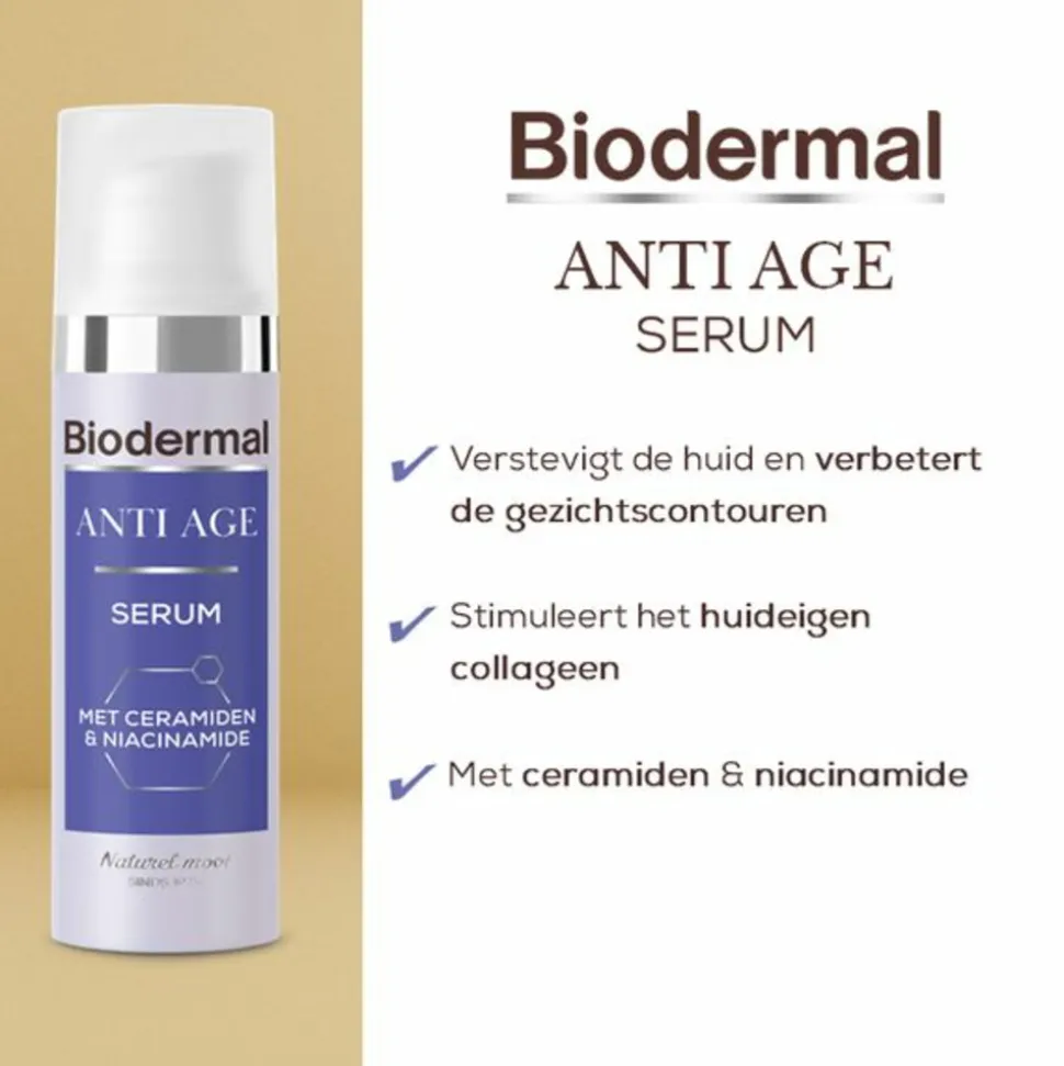 2x Biodermal Serum Anti Age 30 ml