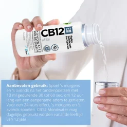6x CB12 Mondwater White 250 ml