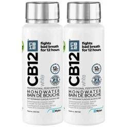 2x CB12 Mondwater White 250 ml