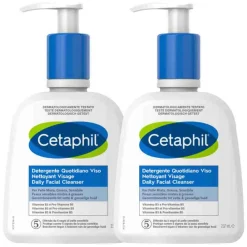 2x Cetaphil Daily Facial Cleanser 237 ml