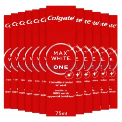 12x Colgate Tandpasta Max White One 75 ml