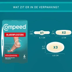 2x Compeed Blarenpeister Mix Pack 6 stuks