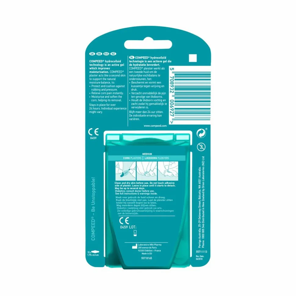 2x Compeed Likdoornpleister Medium 10 stuks