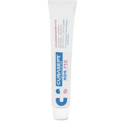 6x Curasept Gel-Tandpasta 0,12% CHX 75 ml