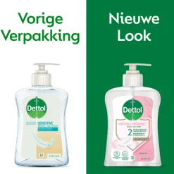 6x Dettol Handzeep Gevoelige Huid 250 ml