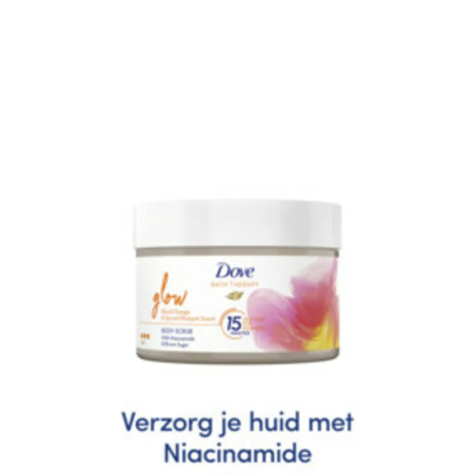 6x Dove Bath Therapy Glow Bodyscrub 295 ml