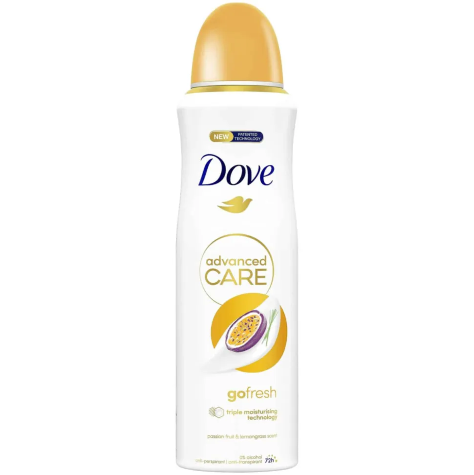 6x Dove Deodorant Go Fresh Passievrucht 200 ml
