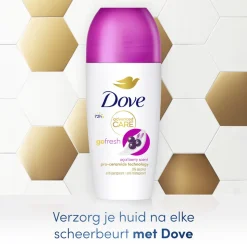 6x Dove Deodorant Roller Go Fresh Açai Berry 50 ml
