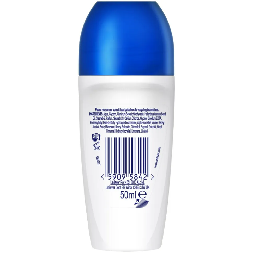 6x Dove Deodorant Roller Original 50 ml