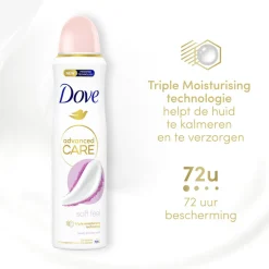 6x Dove Deodorant Spray Soft Feel 150 ml