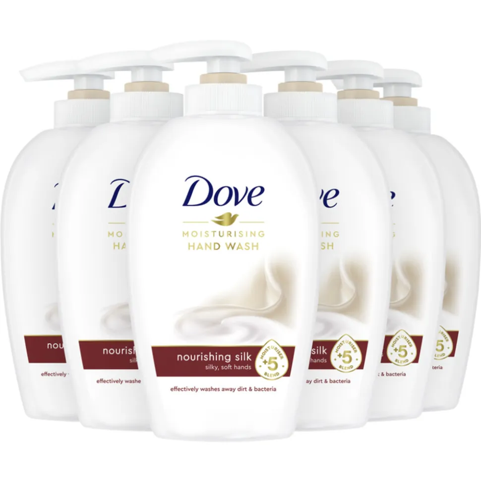 6x Dove Handzeep Nourishing Silk 250 ml