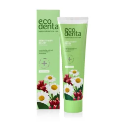 4x Ecodenta Tandpasta Gevoelige Tanden met Kamille 100 ml