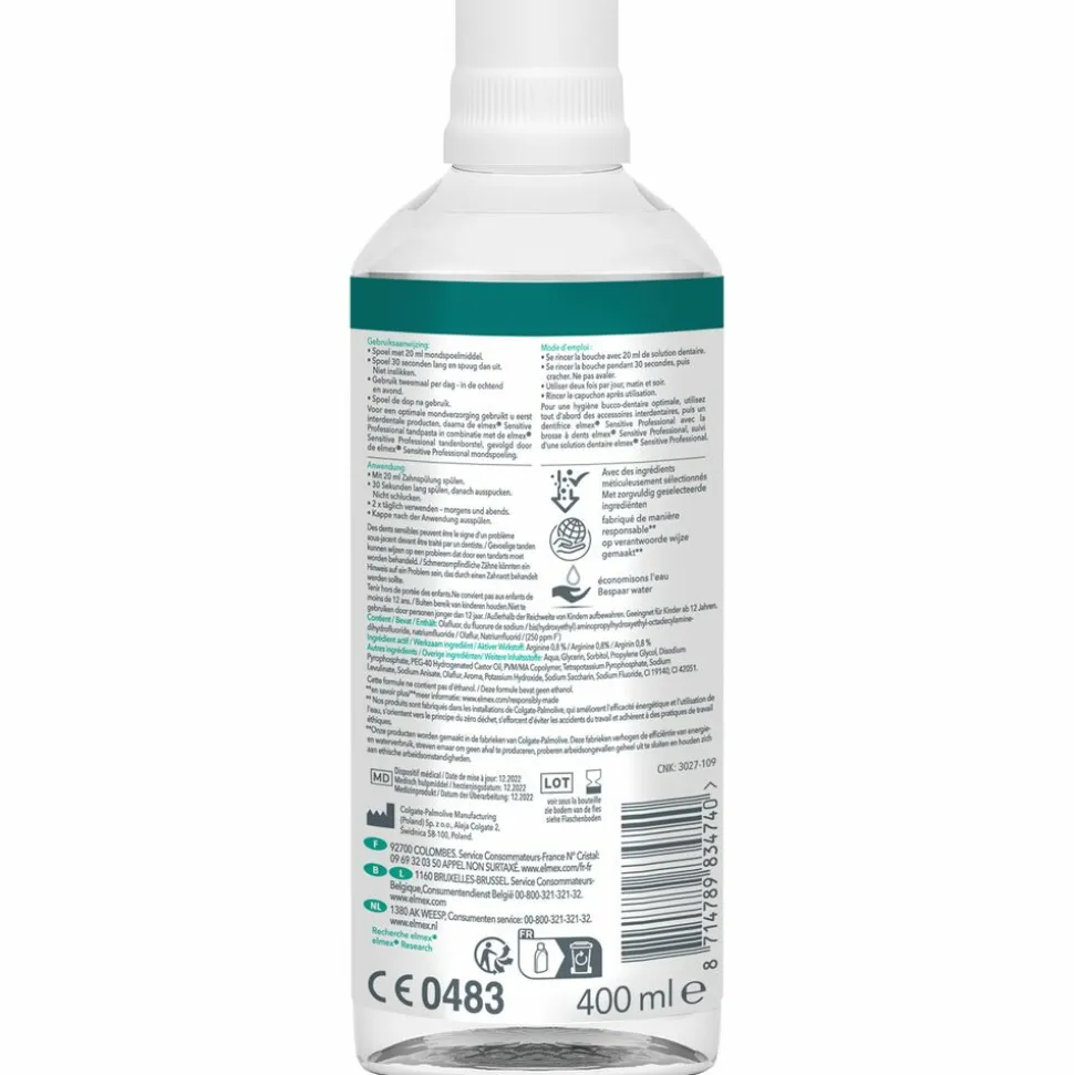 6x Elmex Mondspoeling Sensitive Professional 400 ml