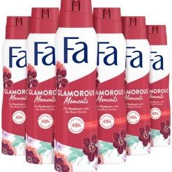6x Fa Deodorant Spray Glamorous Moments 150 ml