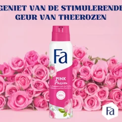 6x Fa Deodorant Spray Pink Passion 150 ml