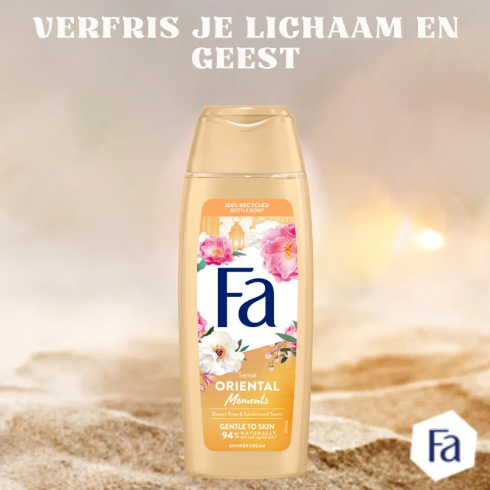 6x Fa Douchegel Oriental Moments 250 ml