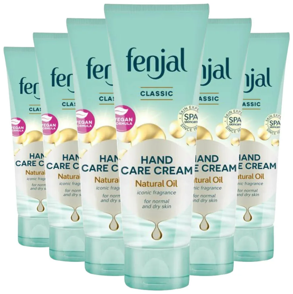 6x Fenjal Handcrème Classic 75 ml
