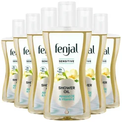 6x Fenjal Sensitive Douche Olie 225 ml