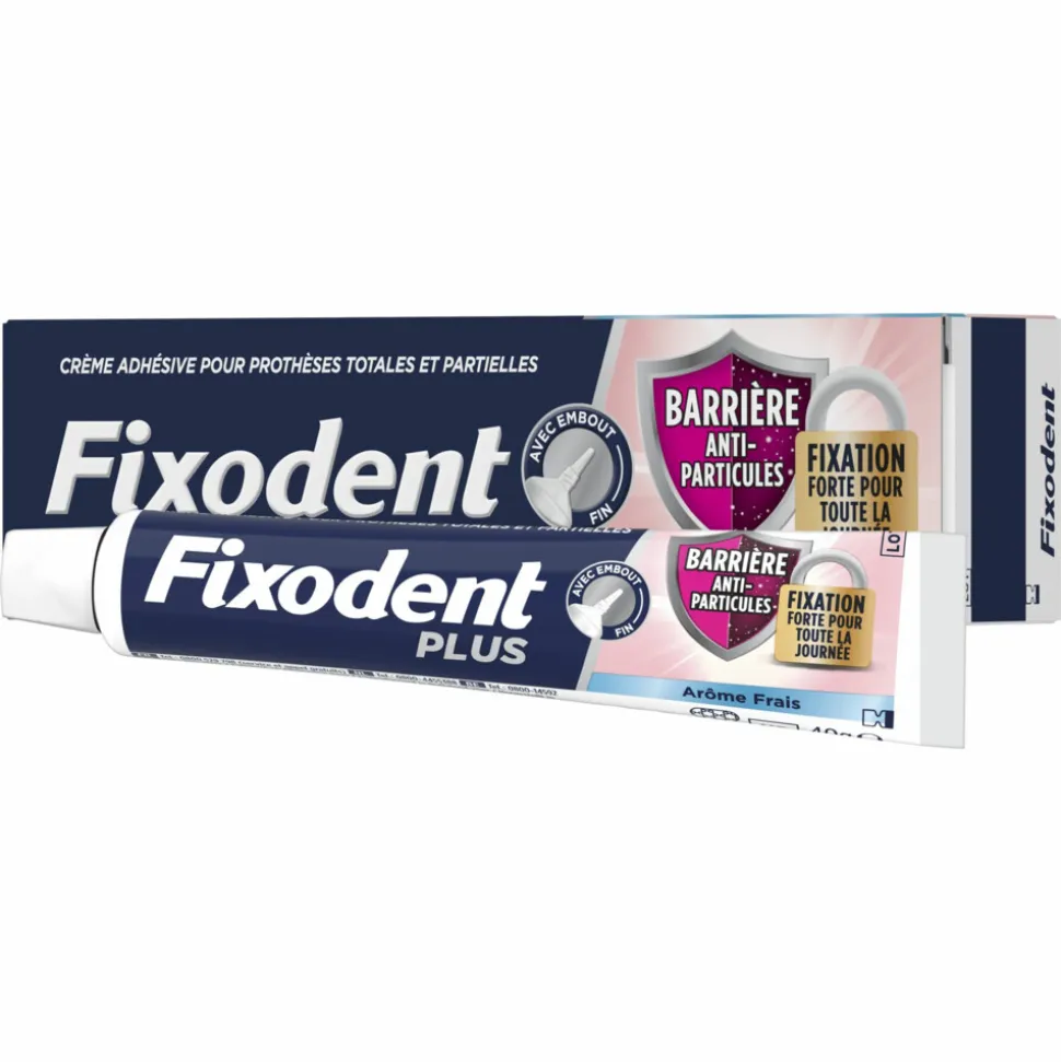 6x Fixodent Kleefpasta Plus 40 gr