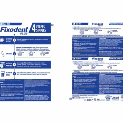 6x Fixodent Kleefpasta Plus 40 gr