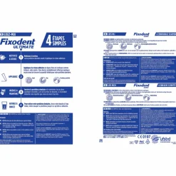 6x Fixodent Kleefpasta Ultimate Fresh 40 gr