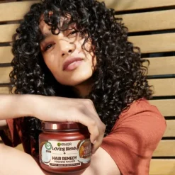 6x Garnier Loving Blends Kokosmelk en Macadamia Haarmasker 340 ml