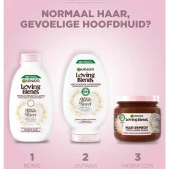 6x Garnier Loving Blends Milde Haver Shampoo 300 ml
