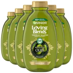 6x Garnier Loving Blends Mythische Olijf Shampoo 300 ml